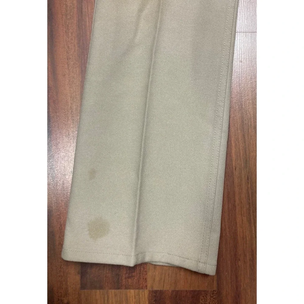 Vintage Levis Mens Tag 36 x 32 Beige Polyester Pants Black‎ Label 10517